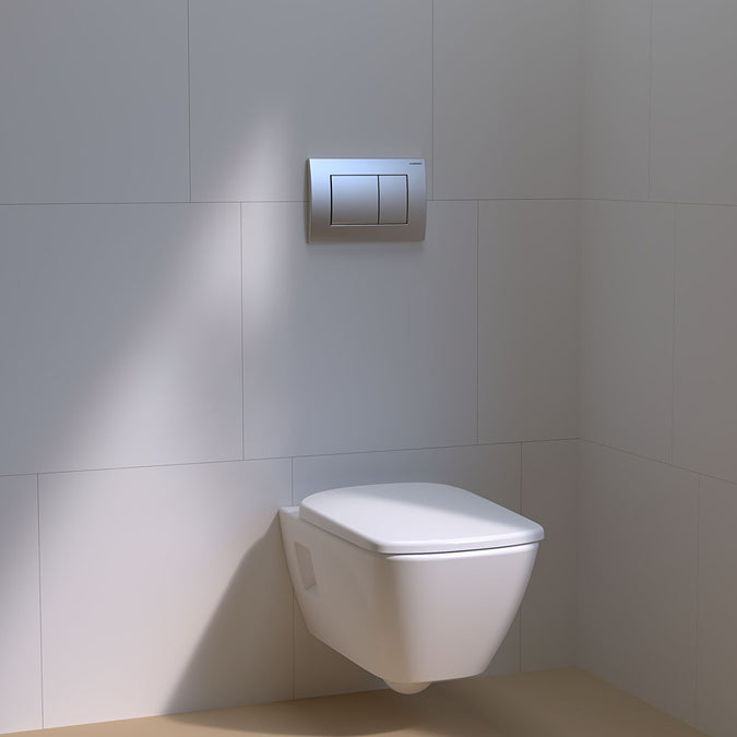 Geberit Duofix Delta 112cm Frame & Cistern with Delta30 Flush Plate Chrome