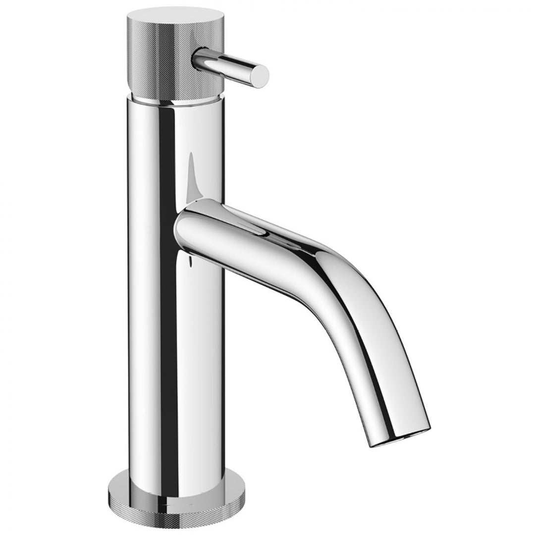 Crosswater MPRO Chrome Knurled Monobloc Basin Tap