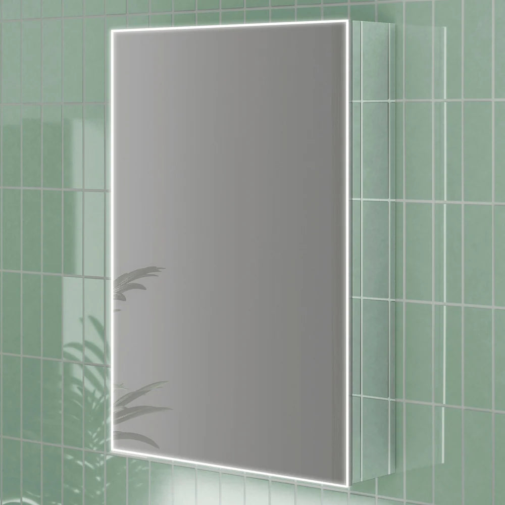 HiB Exos 50 LED Mirror Cabinet – Bathrooms Direct Yorkshire