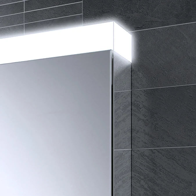 HIB Apex 100 LED Illuminated Mirror Cabinet