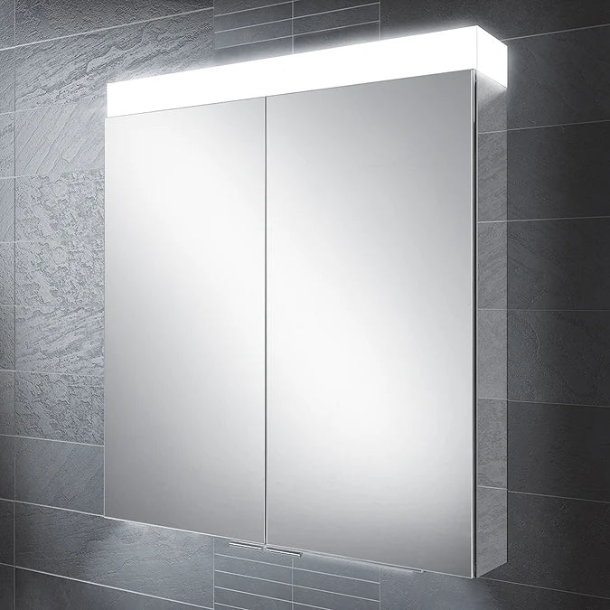 HIB Apex 80 LED Illuminated Mirror Cabinet