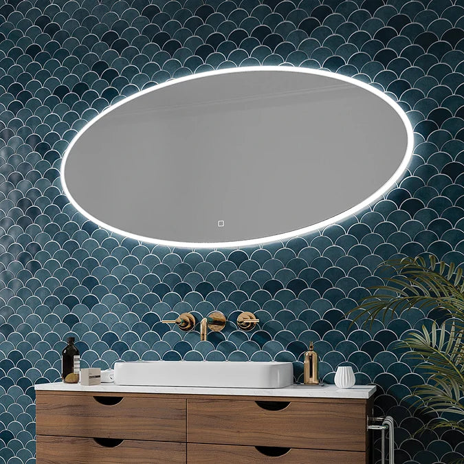 HIB Arena 120 LED Ambient Oval Mirror