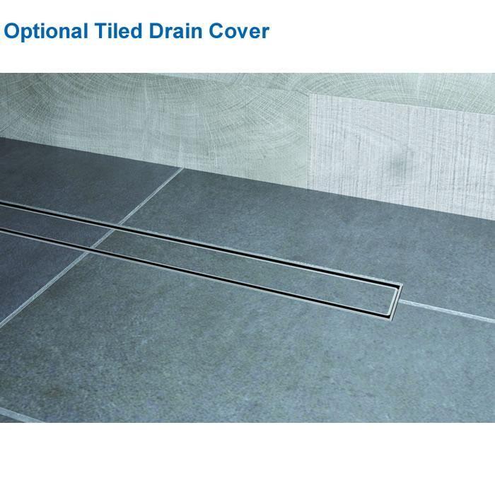 Impey Aqua-Dec Linear 4 Wetroom Tray 600mm Drain