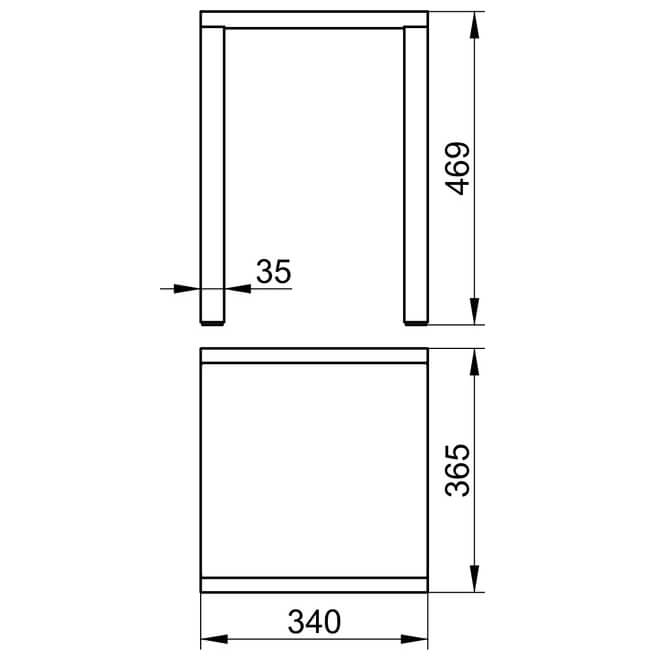 Keuco Plan Bathroom Stool