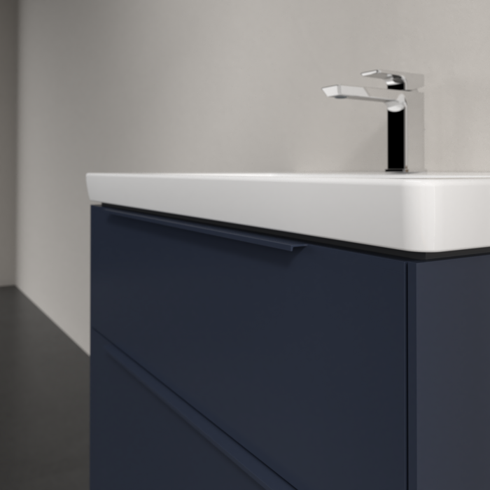 Villeroy & Boch Subway 3.0 800mm Wall Hung 2 Drawer Vanity Unit & Basin