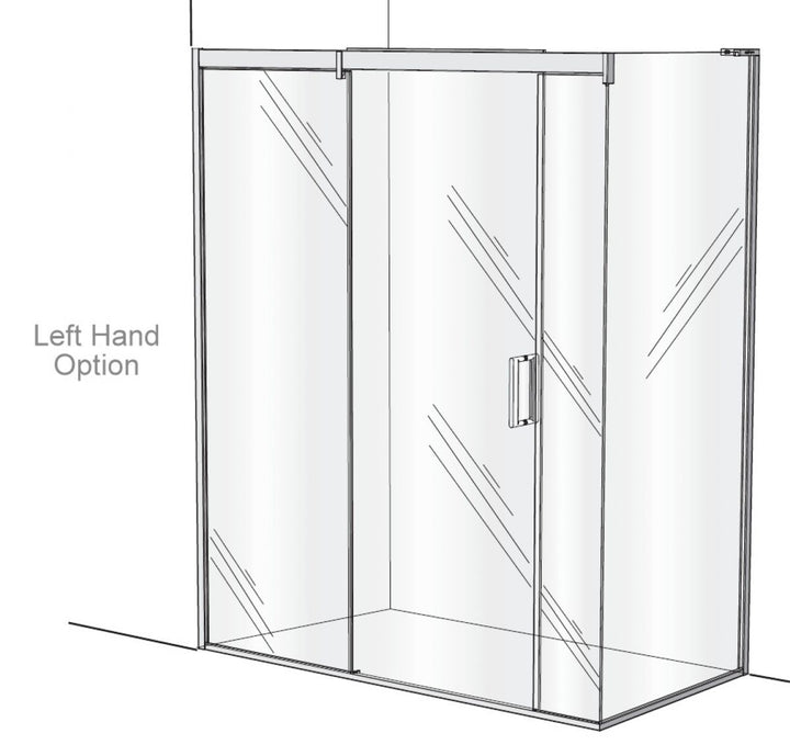 Matki Eauzone Sliding Door Enclosure For Corner (EPSC)