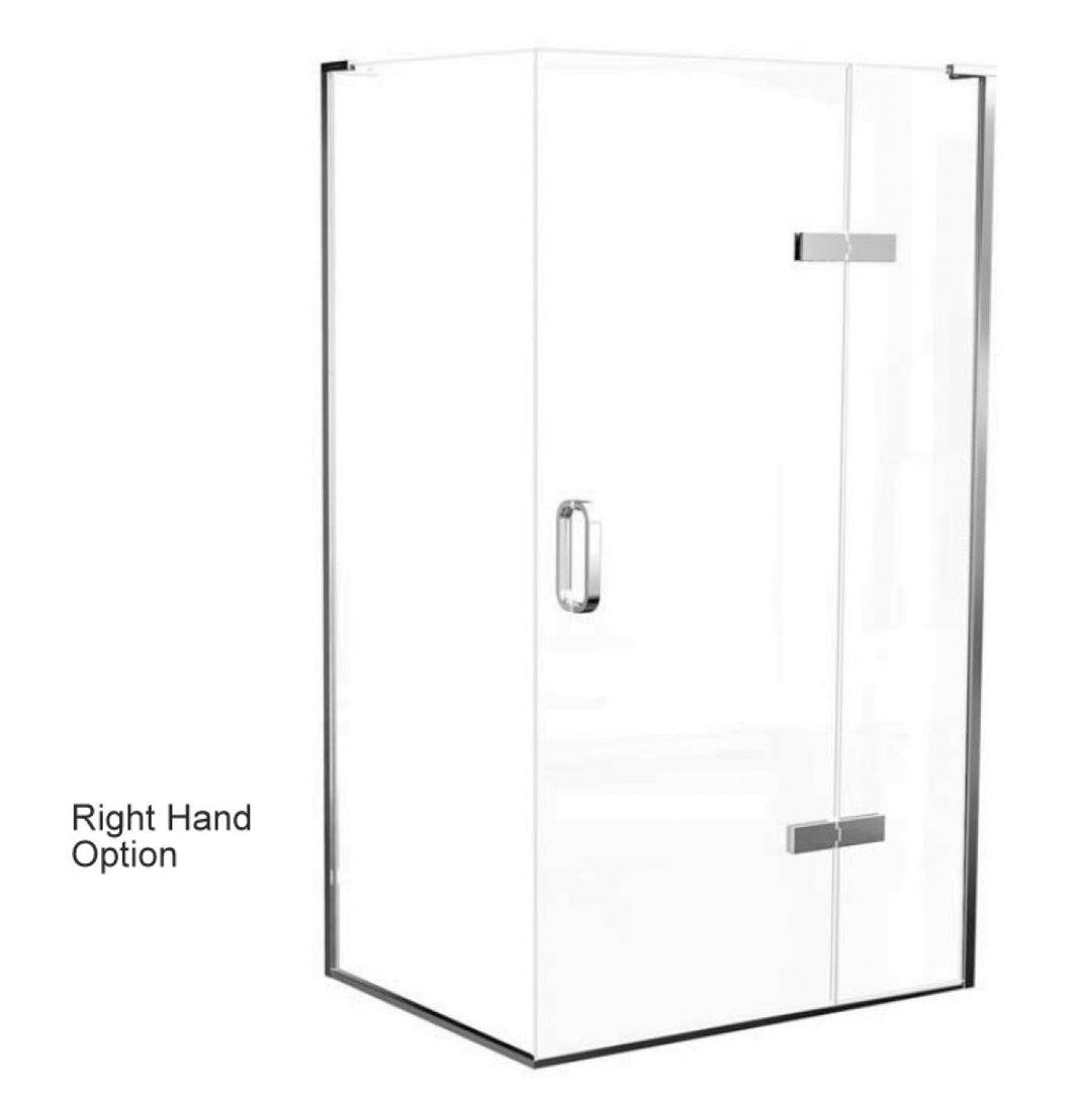 Matki Eauzone Hinged Door With Hinge Panel For Corner (EPHC)