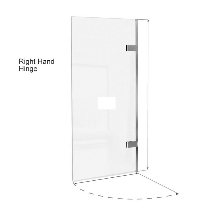 Matki Eauzone Hinged Bath Screen (EPS)