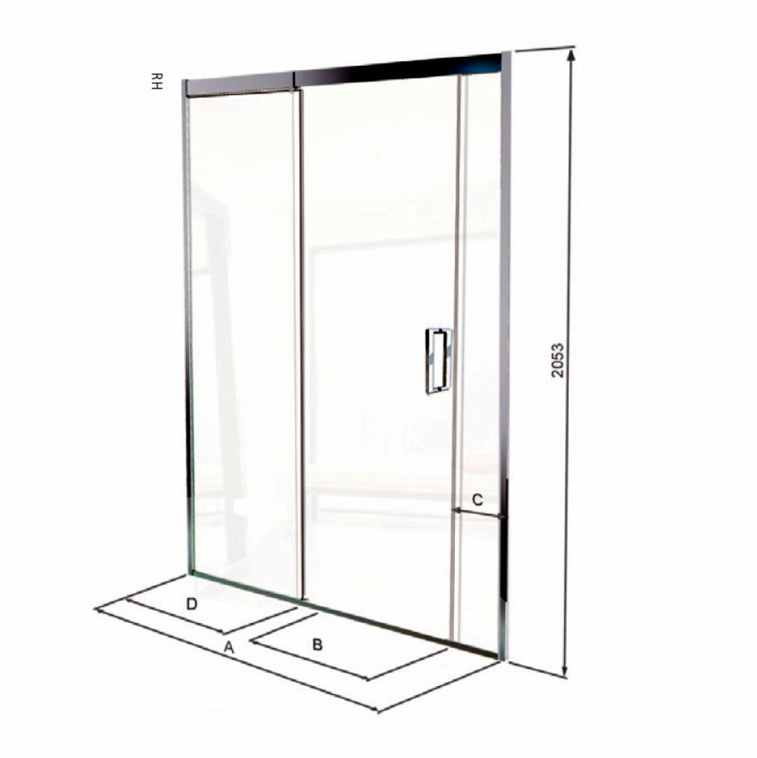 Matki Eauzone Sliding Door For Recess (EPSR)