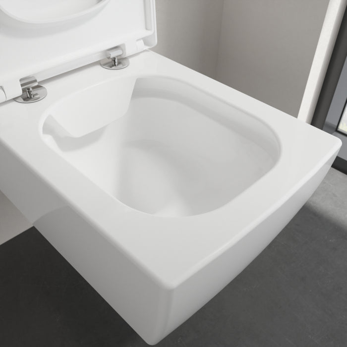 Villeroy & Boch Memento 2.0 Rimless Wall Hung Toilet & Soft Close Seat