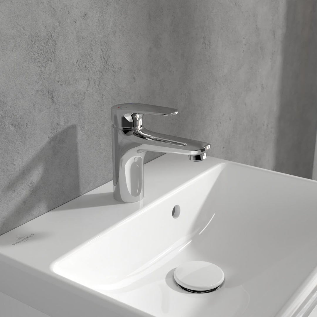 Villeroy & Boch O.Novo Start Single Lever Basin Mixer In Chrome