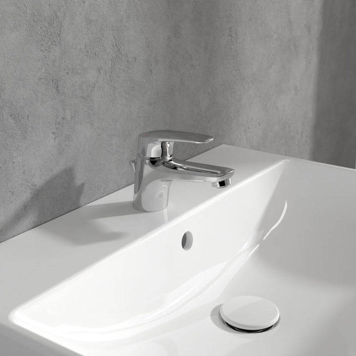 Villeroy & Boch O.Novo Start Mini Basin Mixer & Pop-Up Waste In Chrome