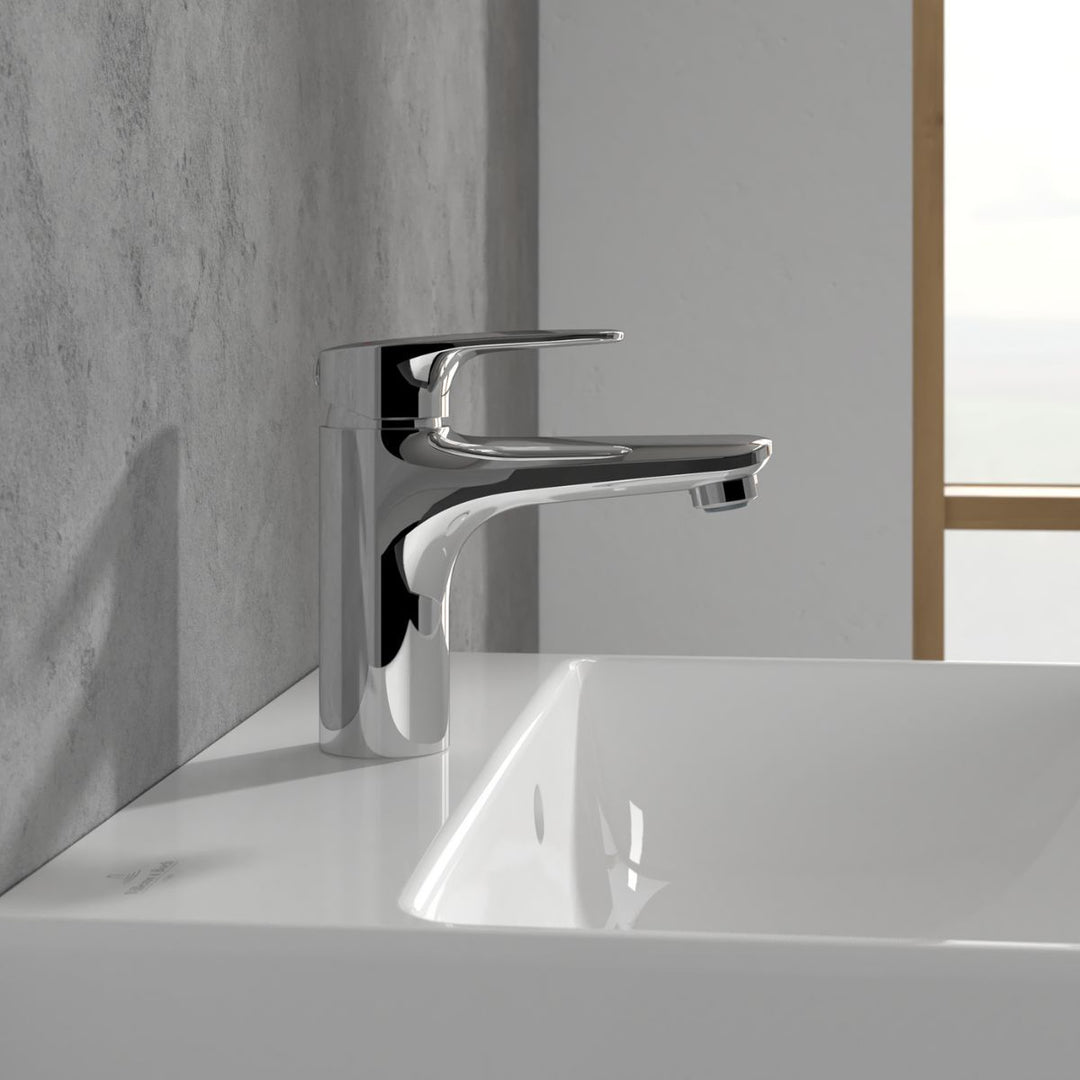 Villeroy & Boch O.Novo Start Single Lever Basin Mixer In Chrome