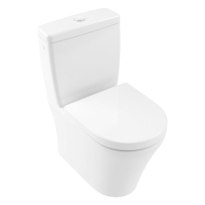 Villeroy & Boch O.Novo BTW Close Coupled Toilet & Soft Close Seat