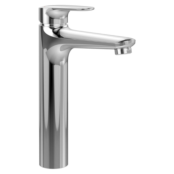 Villeroy & Boch O.Novo Start Tall Single Lever Basin Mixer with Push Open Waste In Chrome