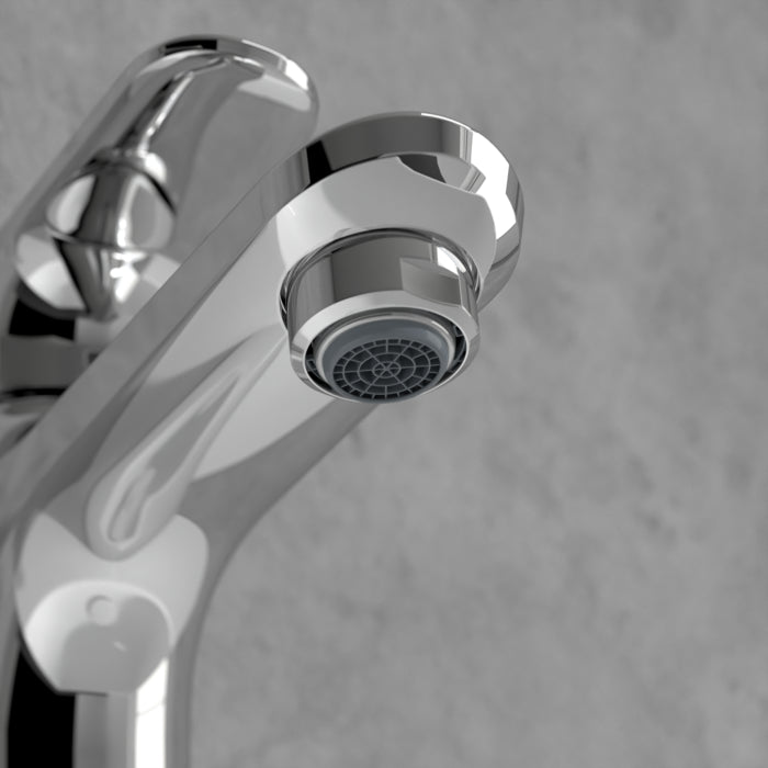 Villeroy & Boch O.Novo Start Single Lever Basin Mixer with Pop-Up Waste In Chrome