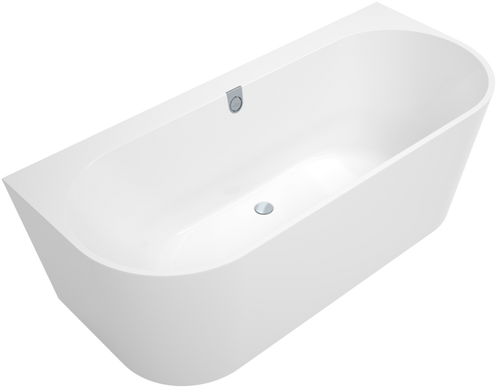 Villeroy & Boch Oberon 2.0 1800 x 800mm Back To Wall Bath