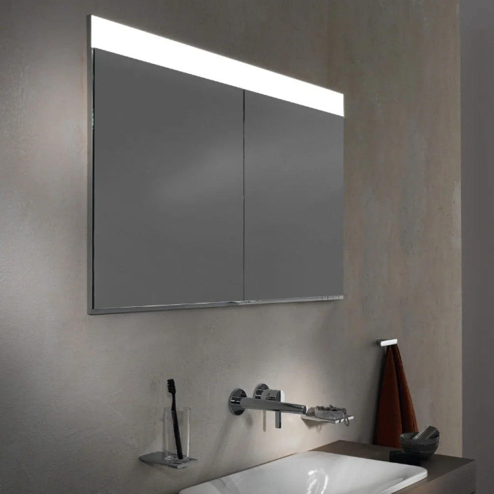 Keuco Edition 400 Cabinet Recessed With Heated Mirrors