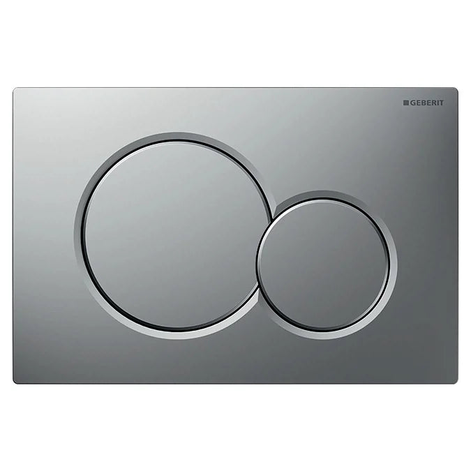 Geberit Sigma01 Matt Chrome Dual Flush Plate