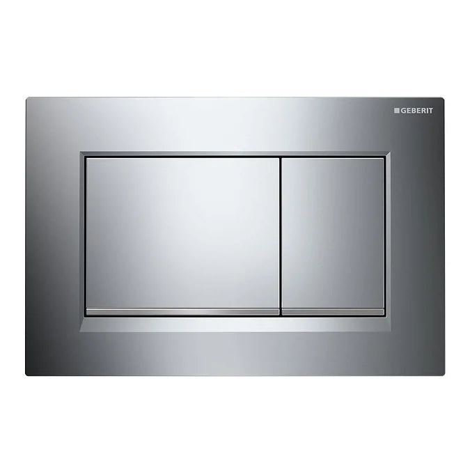 Geberit Sigma30 Dual Flush Plate - Chrome