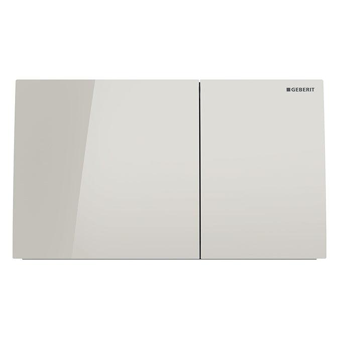 Geberit Sigma70 Dual Flush Plate - Sand Grey Glass