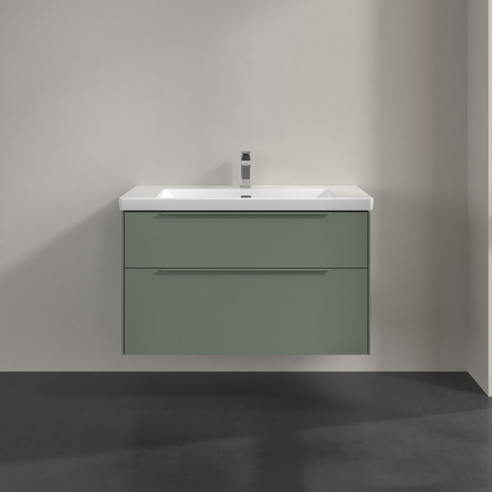 Villeroy & Boch Subway 3.0 1000mm Wall Hung 2 Drawer Vanity Unit & Basin