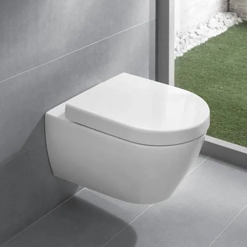 Villeroy & Boch Subway 2.0 Rimless Wall Hung Toilet & Soft Close Seat