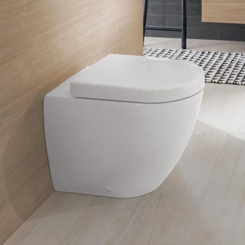 Villeroy & Boch Subway 2.0 Rimless Back To Wall Toilet & Soft Close Seat