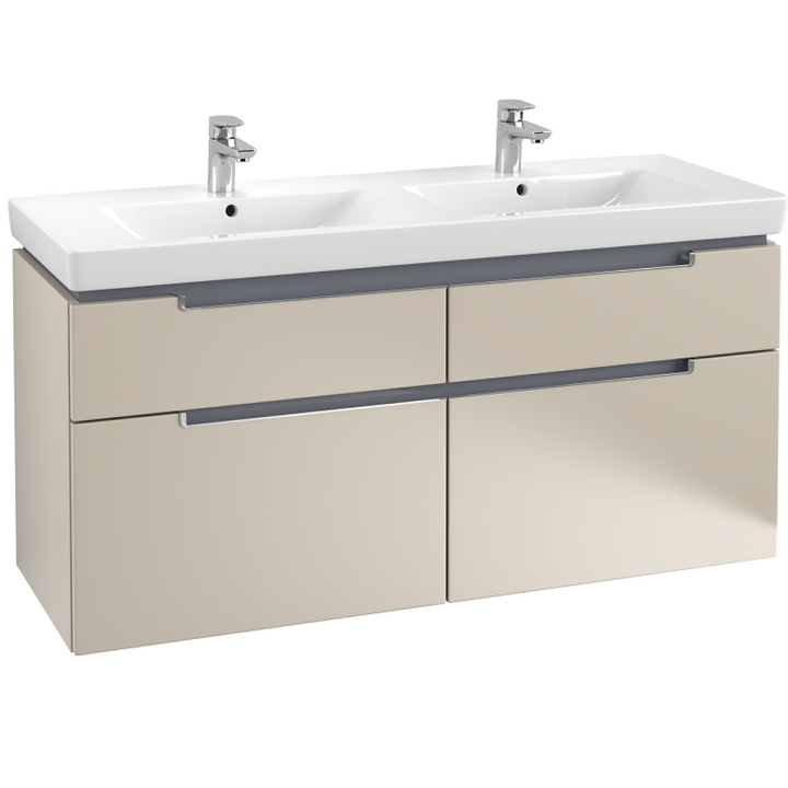 Villeroy & Boch Subway 2.0 1300mm Vanity Unit & Double Washbasin