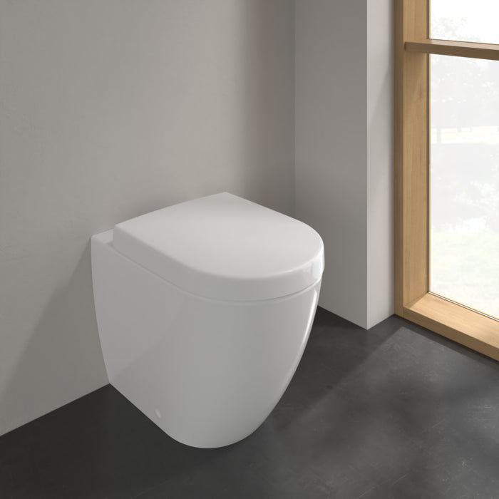 Villeroy & Boch Subway 2.0 Rimless Back To Wall Toilet & Soft Close Seat