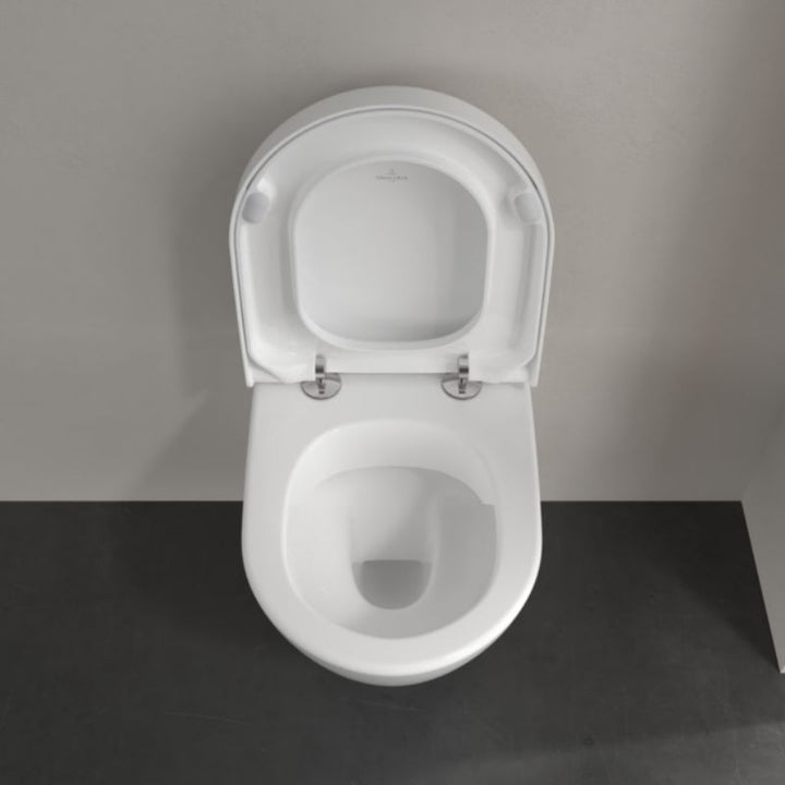 Villeroy & Boch Subway 2.0 Compact Rimless Wall Hung Toilet & Soft Close Seat