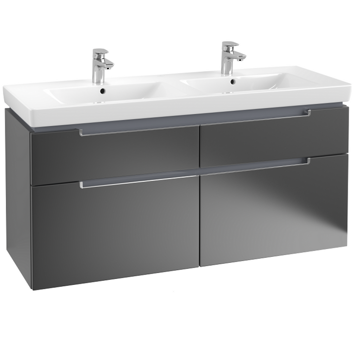 Villeroy & Boch Subway 2.0 1300mm Vanity Unit & Double Washbasin