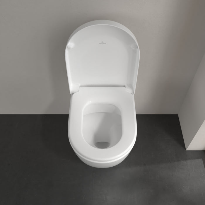 Villeroy & Boch Subway 2.0 Rimless Back To Wall Toilet & Soft Close Seat