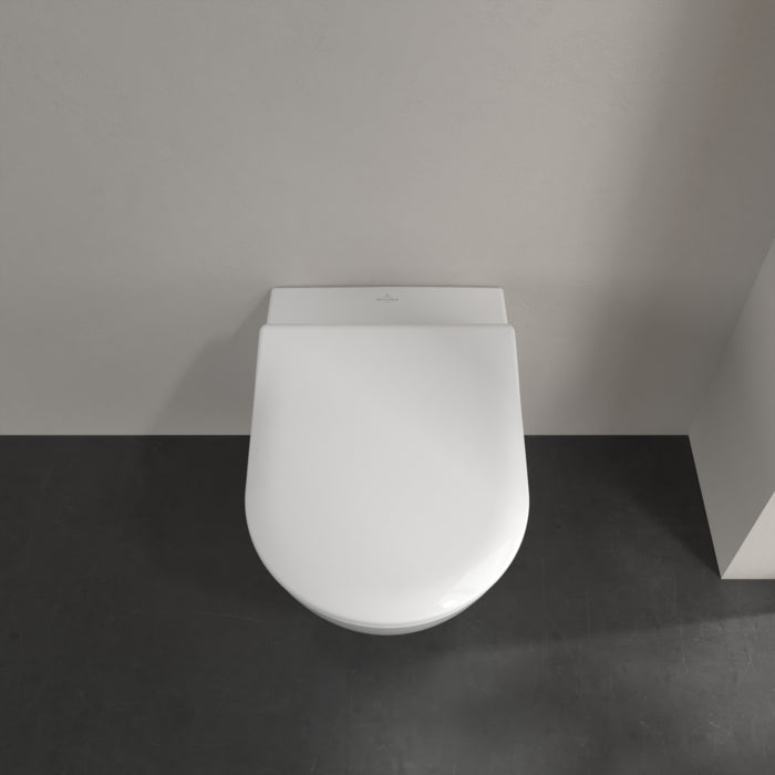 Villeroy & Boch Subway 2.0 Rimless Wall Hung Toilet & Slim Soft Close Seat