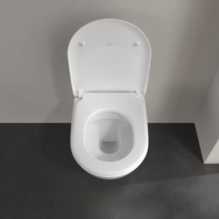 Villeroy & Boch Subway 2.0 Rimless Wall Hung Toilet & Slim Soft Close Seat