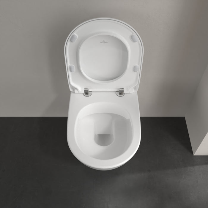 Villeroy & Boch Subway 2.0 Rimless Wall Hung Toilet & Slim Soft Close Seat