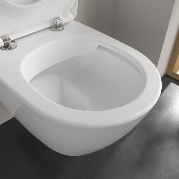 Villeroy & Boch Subway 2.0 Rimless Wall Hung Toilet & Slim Soft Close Seat