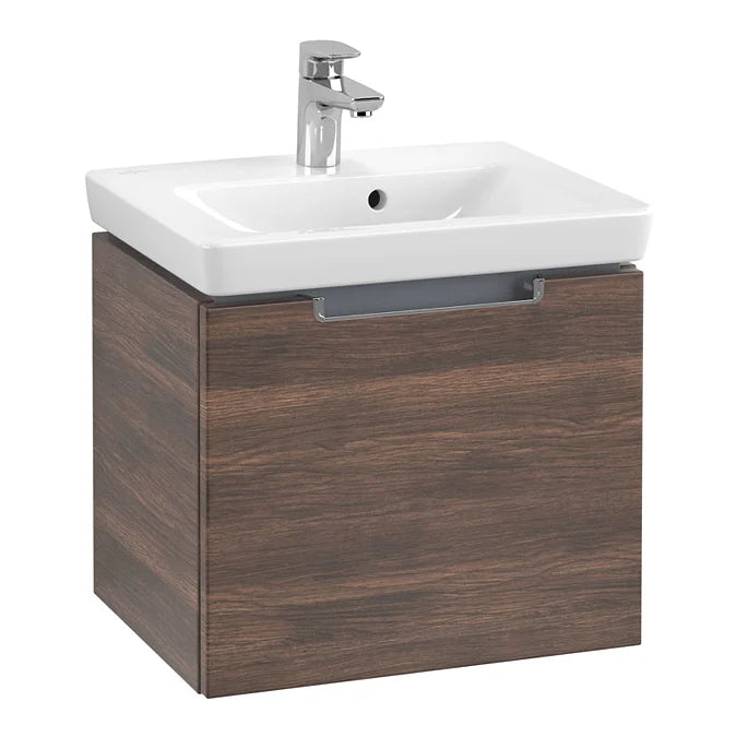 Villeroy & Boch Subway 2.0 500mm Wall Hung 1 Drawer Vanity Unit & Basin