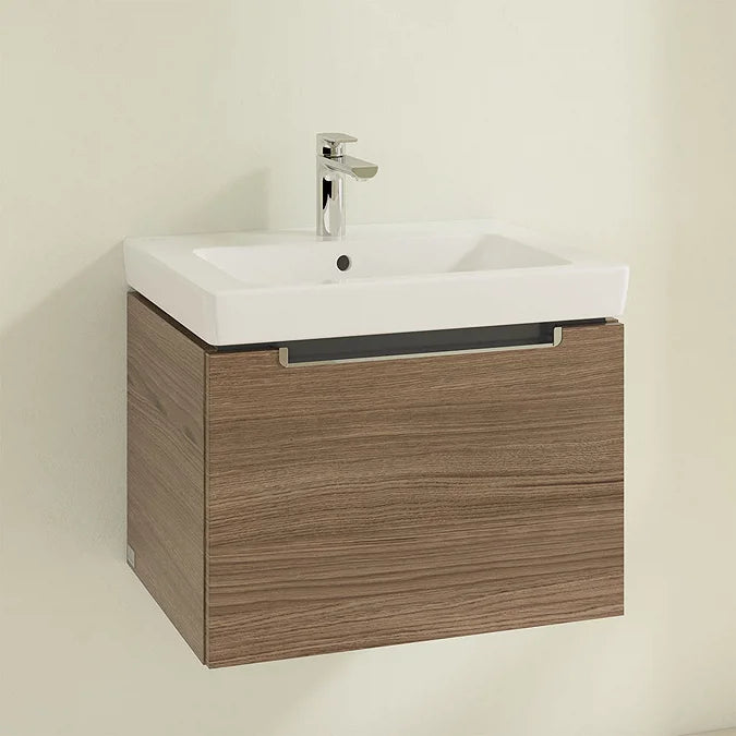 Villeroy & Boch Subway 2.0 600mm Wall Hung 1 Drawer Vanity Unit & Basin