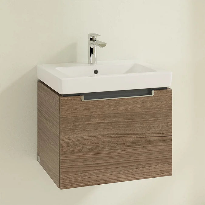 Villeroy & Boch Subway 2.0 550mm Wall Hung 1 Drawer Vanity Unit & Basin