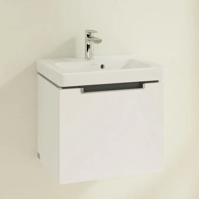 Villeroy & Boch Subway 2.0 500mm Wall Hung 1 Drawer Vanity Unit & Basin