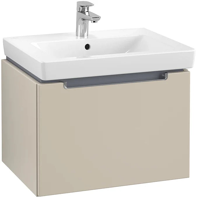 Villeroy & Boch Subway 2.0 600mm Wall Hung 1 Drawer Vanity Unit & Basin