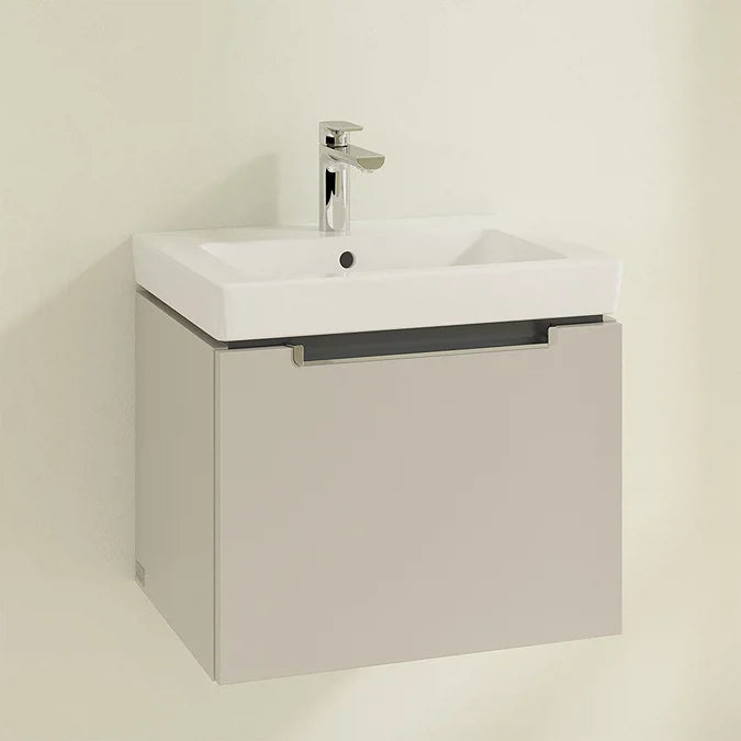 Villeroy & Boch Subway 2.0 550mm Wall Hung 1 Drawer Vanity Unit & Basin