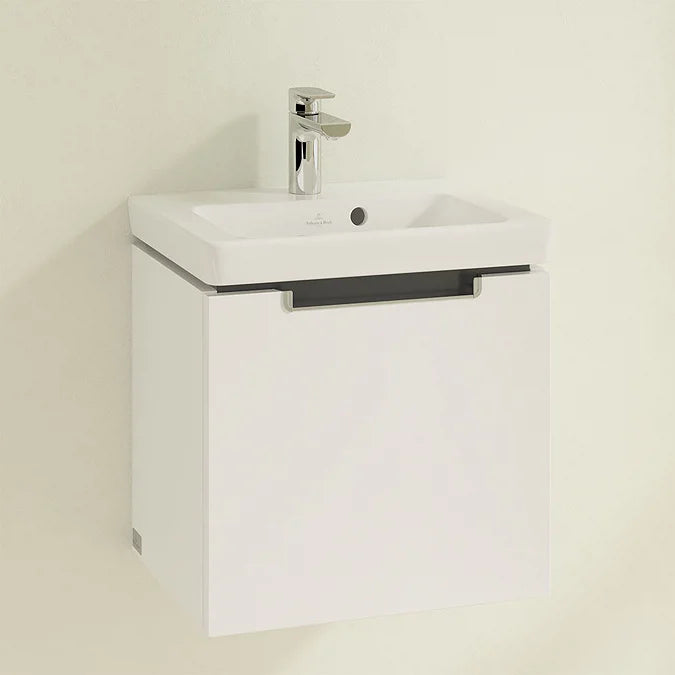 Villeroy & Boch Subway 2.0 450mm Wall Hung 1 Drawer Vanity Unit & Basin