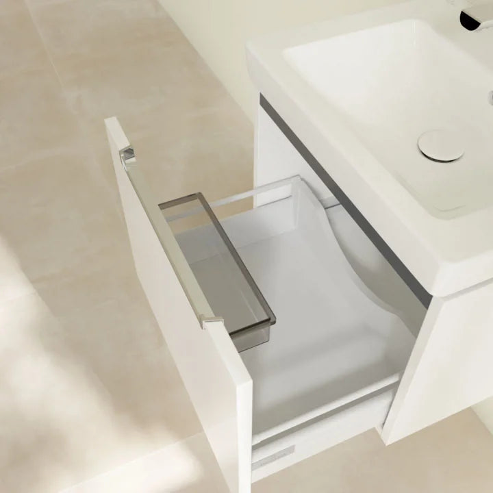 Villeroy & Boch Subway 2.0 550mm Wall Hung 1 Drawer Vanity Unit & Basin