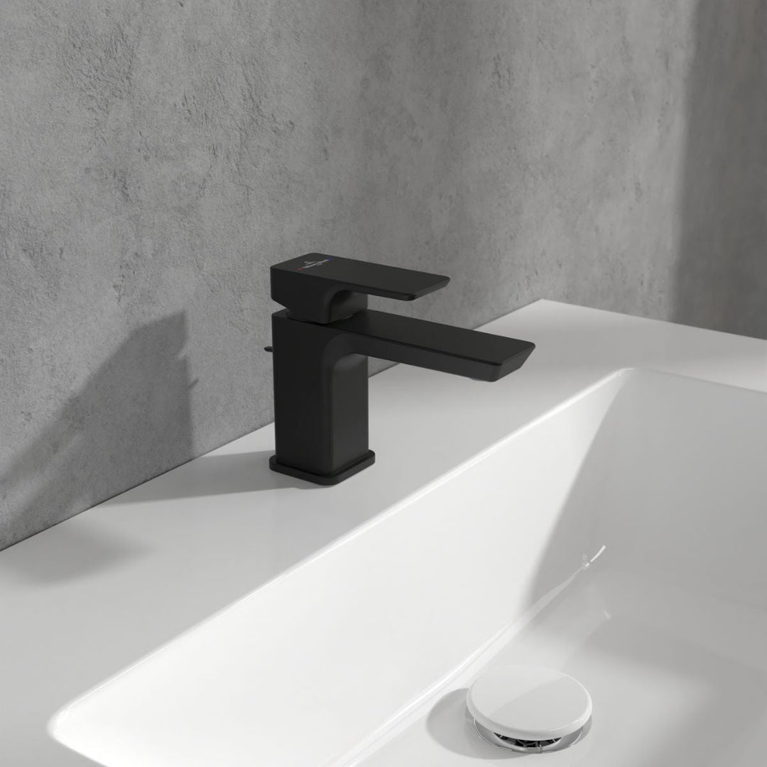 Villeroy & Boch Subway 3.0 Cloakroom Single Lever Basin Mixer In Matt Black