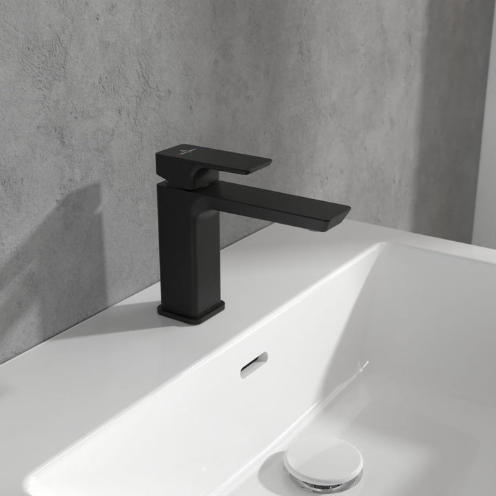 Villeroy & Boch Subway 3.0 Single Lever Basin Mixer In Matt Black