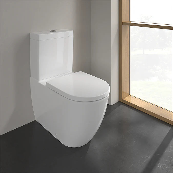 Villeroy & Boch Subway 3.0 Close Coupled Toilet & Soft Close Seat