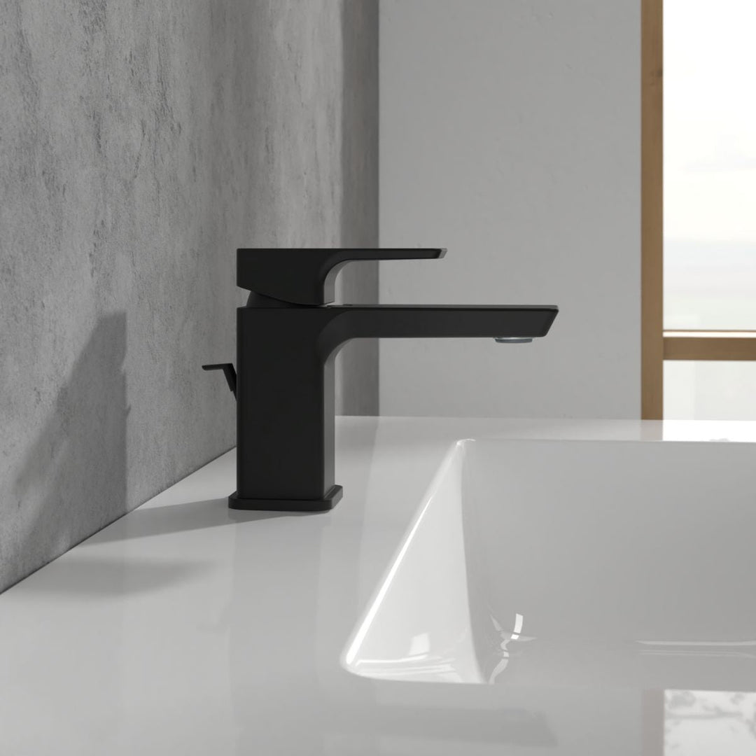 Villeroy & Boch Subway 3.0 Cloakroom Single Lever Basin Mixer In Matt Black