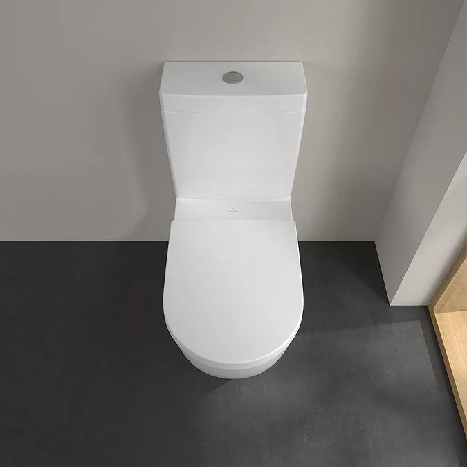 Villeroy & Boch Subway 3.0 Close Coupled Toilet & Soft Close Seat